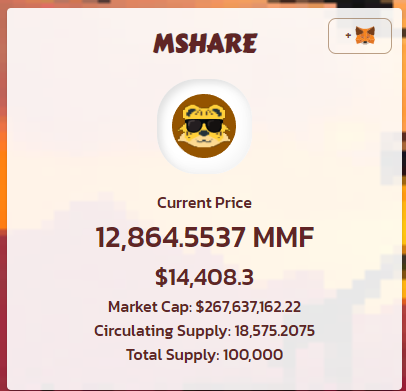 CoinSurveyor's tweet image. $VSHARE on @v3sfinance is currently challenging the last strong resistance. This thing is a beast and if we punch through here its gonna be a facemelter.

#VSHARE is currently 3.72% of $MSHARE on @MMFcrypto and I expect that to at minimum get to 25%

#crofam #CRO #CronosChain