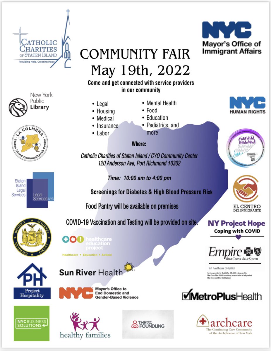 Danimal4PE's tweet photo. Come connect with service providers in the Port Richmond Community! @PS21si https://t.co/bldZaxs8L9