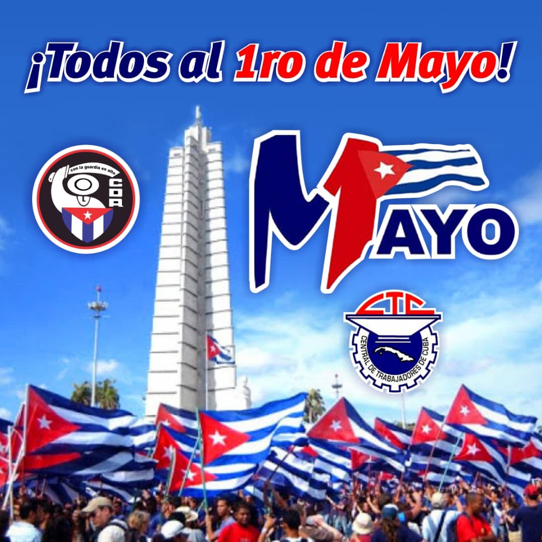 GHNordelo5's tweet photo. ¡Será una contundente demostración de apoyo a nuestra Revolución! #Cuba #CubaViveYTrabaja #CDRCuba #SomosDelBarrio https://t.co/iWr2kxU8tZ