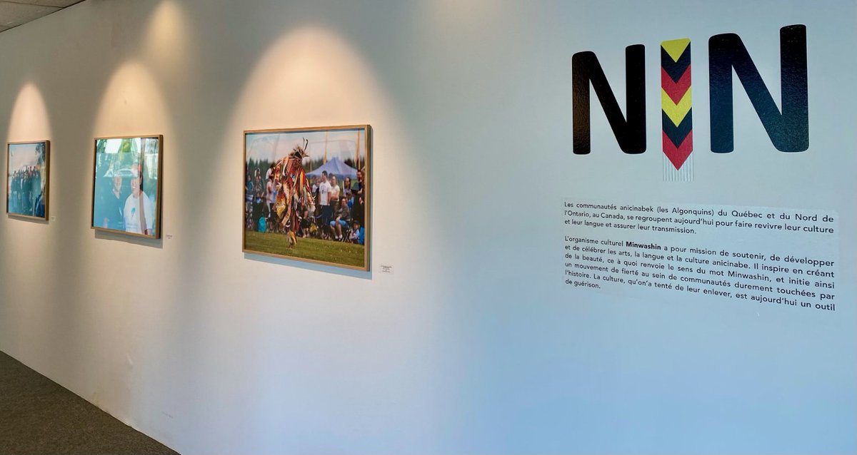 L'exposition "NIN, Je suis", de l'organisme <a href="/minwashin/">Minwashin</a> de Rouyn-Noranda, sera inaugurée aujourd'hui à l'<a href="/UNESCO_fr/">UNESCO en français</a> à Paris.

Le <a href="/GouvQc/">Gouvernement du Québec</a> est fier de soutenir ce projet, reflet du désir collectif de faire revivre la langue, la culture, l'histoire anicinabe.

ici.radio-canada.ca/ohdio/premiere…