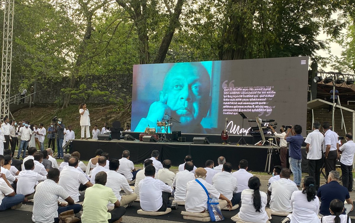 bfonseka's tweet photo. Remembering @MangalaLK on his birthday &amp; the many struggles he stood for #srilanka #SriLankaCrisis #SriLankaEconomicCrisis #SriLankaProtests https://t.co/LjQFOfPMrC