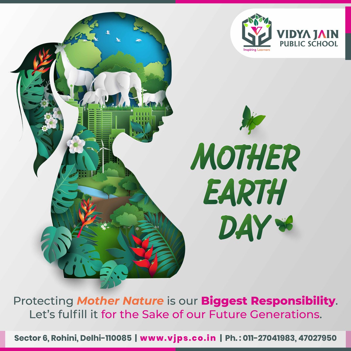vidyajainschool's tweet photo. Happy Earth to you ๐
Letโs work hand in hand to build a better world for us and our offspring ๐ค๐ป๐๐ป
#VJPS #EarthDay2022 #GoGreen20222 #nature #climatechangeawarenessness #savetheearth #savetheplanet #motherearth #recycle #gogreen #ecofriendly https://t.co/hMUsqYlCnw