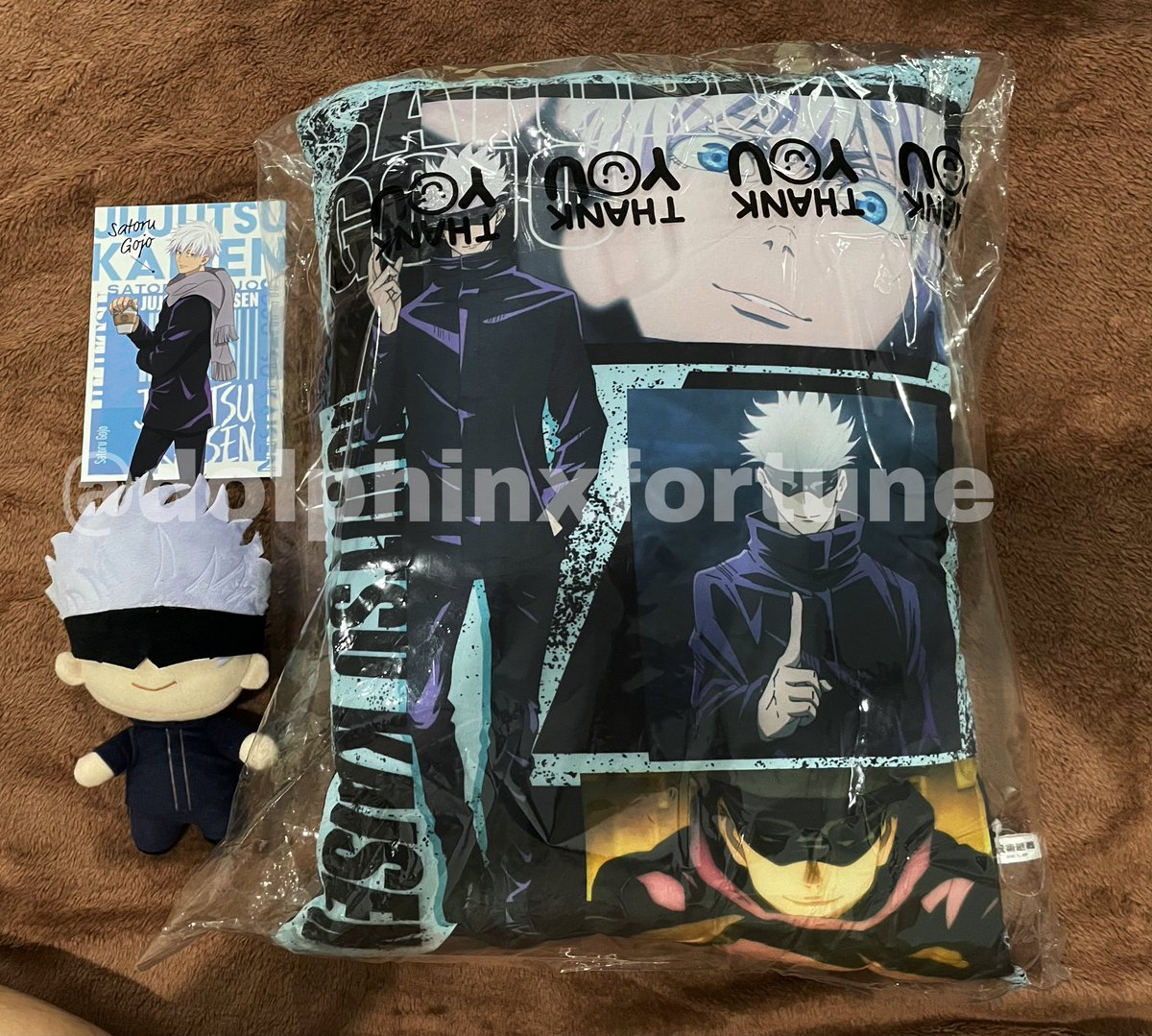 kw : โกโจ ซาโตรุ อาจารย์ หมอน โปสการ์ด ตุ๊กตา Tomonui
- เซ็ทโกะโจ เหมา 300 
แถมโปสการ์ด ✅
ถ้าซื้อแยก 
โทโมนุย 200 หมอน 180 🚫โปสการ์ด
ราคารวมส่งหมดแล้วทุกชิ้นนะคะ ! 💖

#ตลาดนัดจจส #ตลาดนัดjjk #ตลาดนัดjujutsukaisen