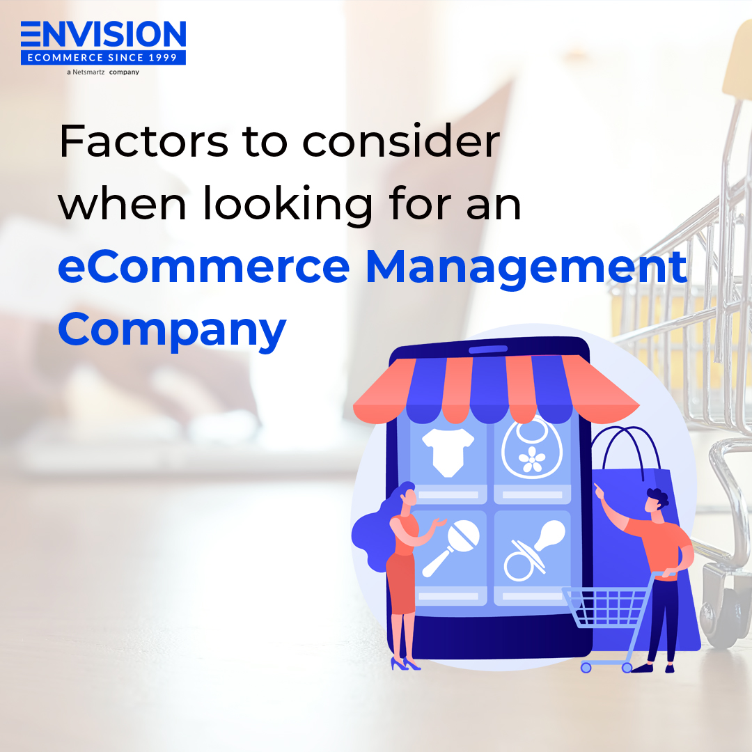 Here are some critical factors to consider while looking for an eCommerce Management Company to achieve optimum results.

Visit Envision eCommerce for more of such content and book a free audit for your website today!

#eCommerce #EnvisioneCommerce #eCommerceManagement https://t.co/VzaQ2ve0UA