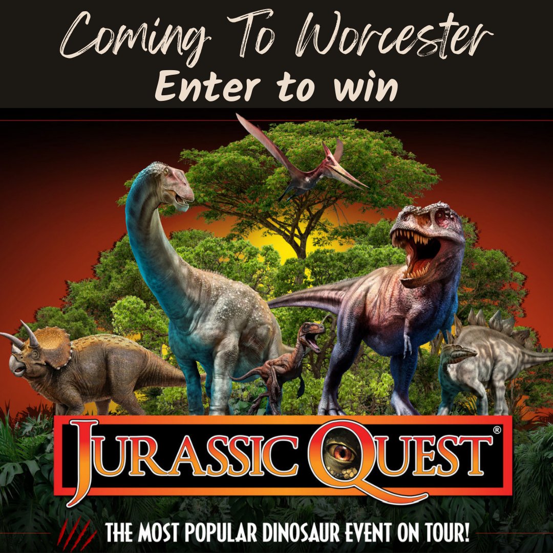 MacKidMrlbrough's tweet photo. Enter to win 4 tickets to Jurassic Quest at @DCUCenter  on May 1, 2022! #MKJQ #sponsored #giveaway 
https://t.co/IYz66Jqe99 https://t.co/fFVFnblz0i