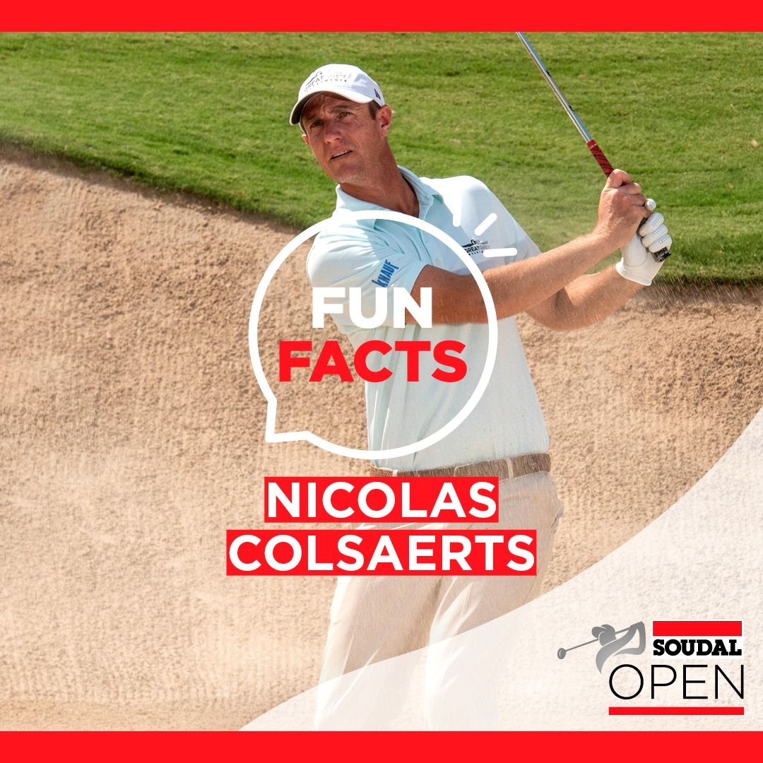 SoudalOpen's tweet photo. 🤩 Time for some fun fact! This week: Nicolas Colsaerts! ⛳
#DPWorldTour #SoudalOpen #BEGolf https://t.co/U5RRfHZJNt