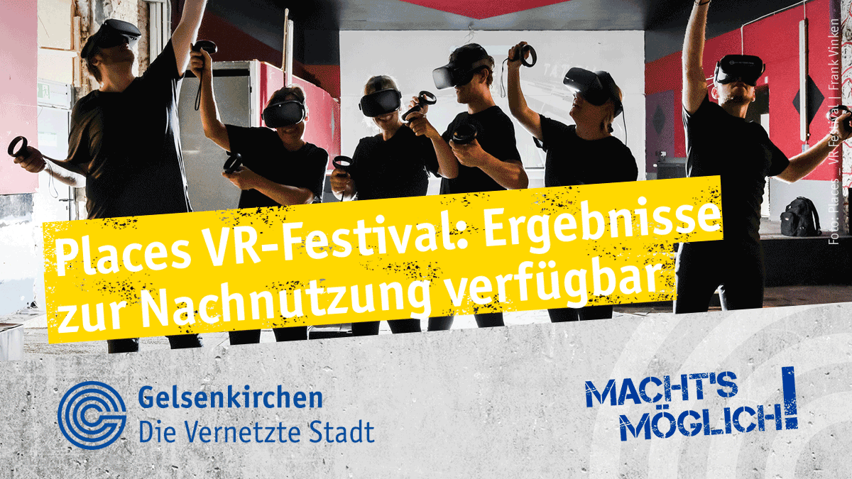 Das <a href="/places_festival/">Places Festival</a> gehört zu den ersten erfolgreich abgeschlossenen Projekten im Programm #DigitaleModellregionen des <a href="/WirtschaftNRW/">Wirtschaft.NRW</a>. Die Gelsenkirchener Erfahrungen sind auf andere Kommunen übertragbar und stehen in Form eines Konzepts zur Verfügung.
👉t1p.de/5dxho