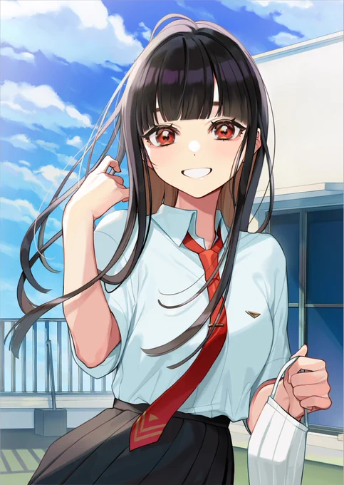 「ちゃんと答えを下さいね♪」 