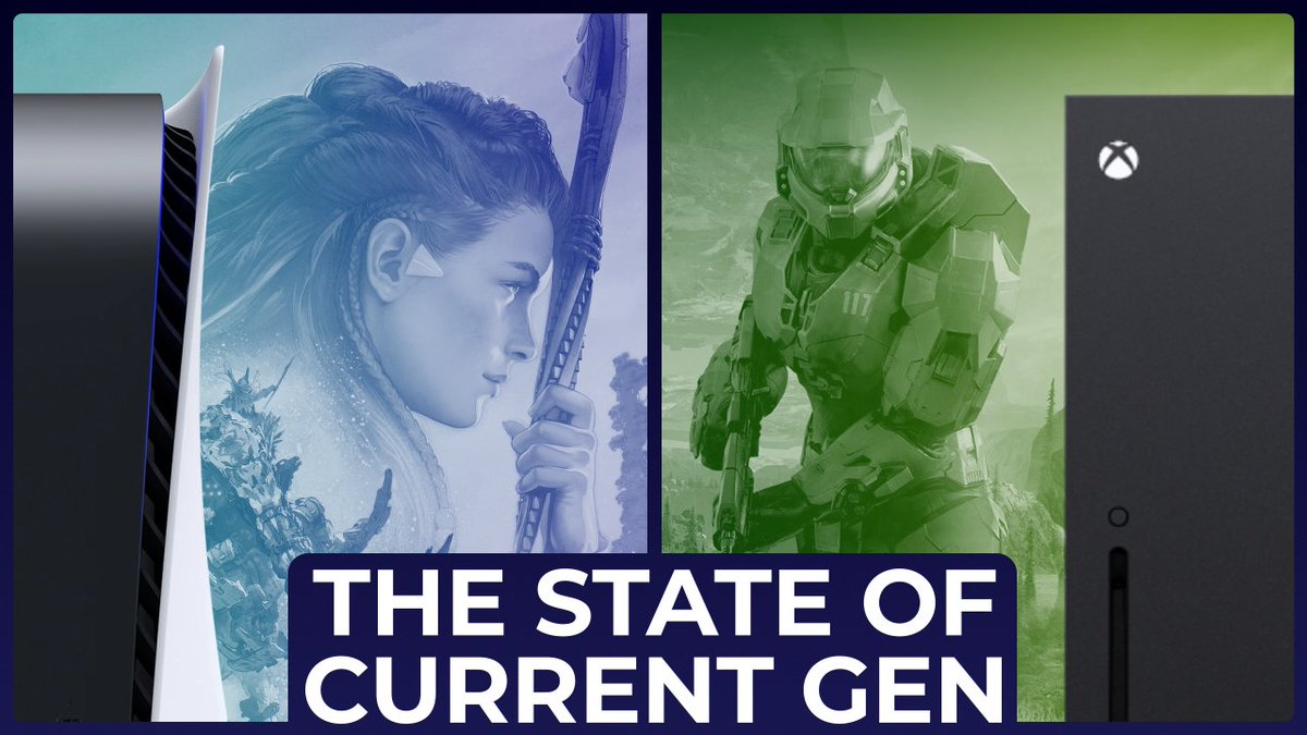 NGXperience's tweet photo. We’ve already had more than a year with both #PS5 and #XboxSeriesX/S, so it’s time to check how we’re feeling about them. How has the beginning of this new generation been? How does the future look like? w/ @cris7ian &amp; @G4ntsj 
Full episode: https://t.co/ev2QMSvjXo https://t.co/wSCLJRahsi