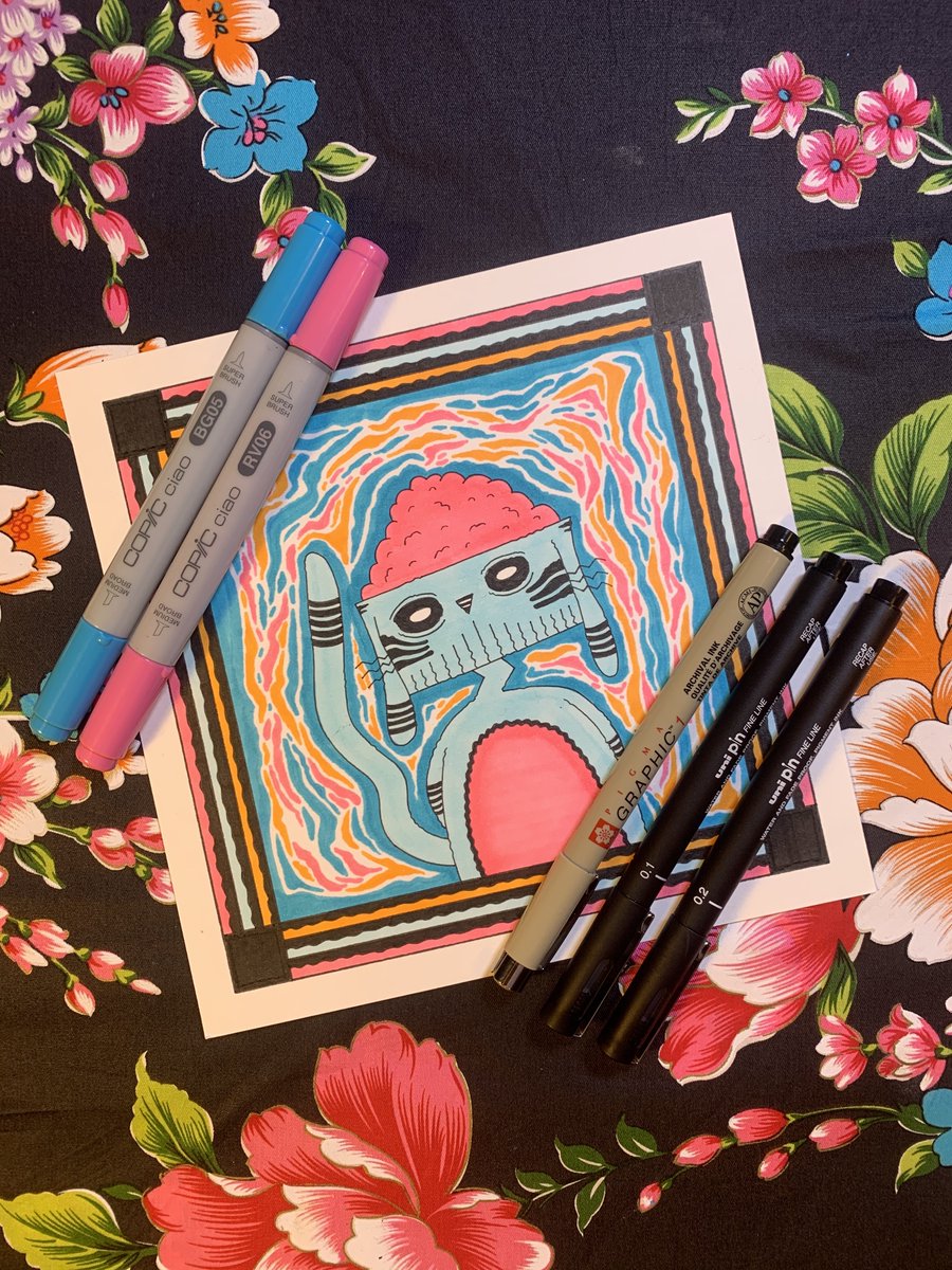 WildStrangerNFT's tweet photo. Bumpkee Brain with a cool cold stare. Keeping the Strangers series growing with style.

🧠🧠🧠👁️👁️👁️

#nftart #nftartist #workinprogress #handillustration https://t.co/juiEzIp17t