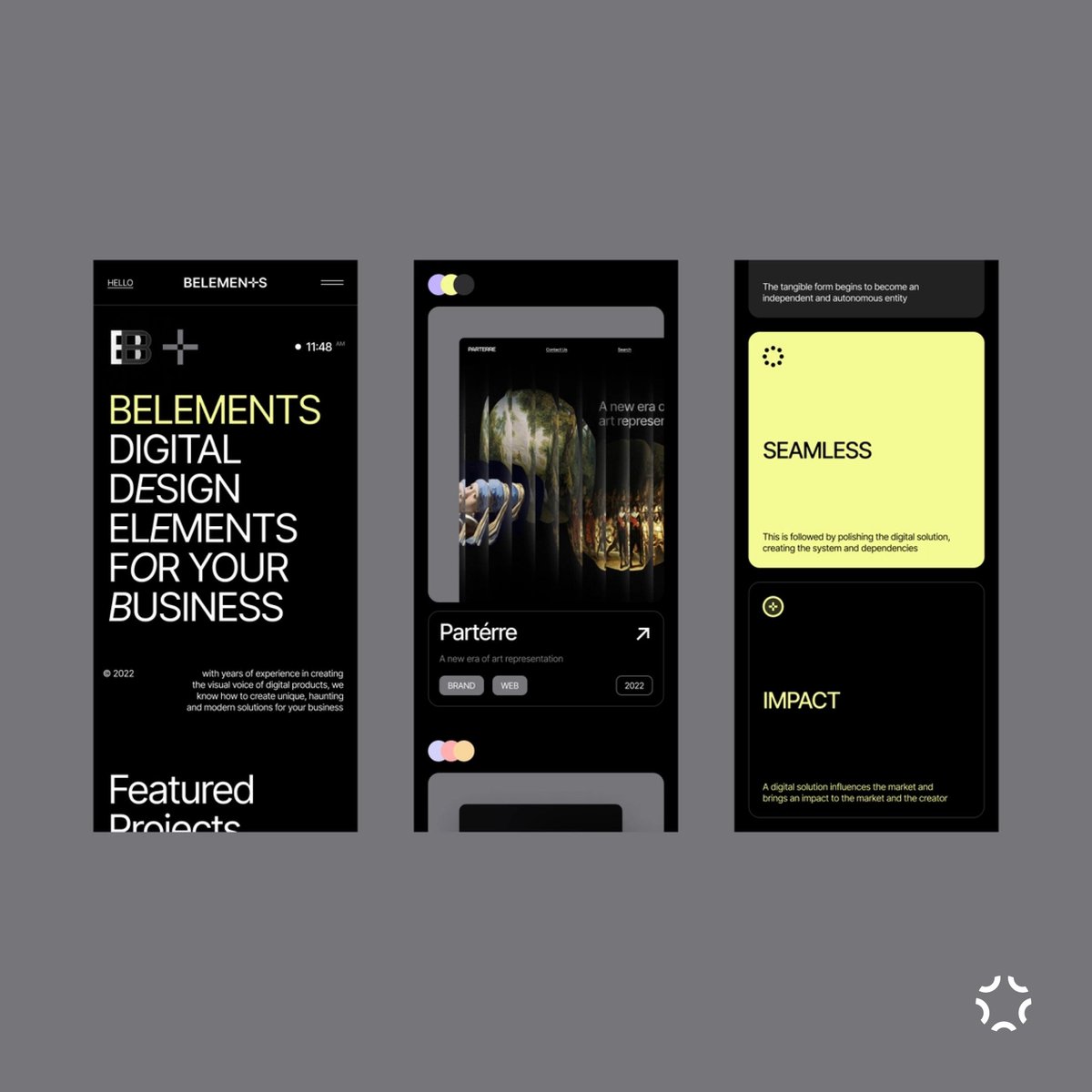 ⁣belements: web design, mobile, branding by ⁣belements

⁣⁣⁣This is how an easy-to-read design should look like🙂⠀⠀⠀⠀⠀⠀⠀⠀⠀⠀
⠀⠀⠀⠀⠀⠀⠀⠀⠀⠀
#design #figma #appdesigner #appdesign #figmadesign #figmagram #inspiration #liketime #ui #uidesign #ux #uitrends ⠀