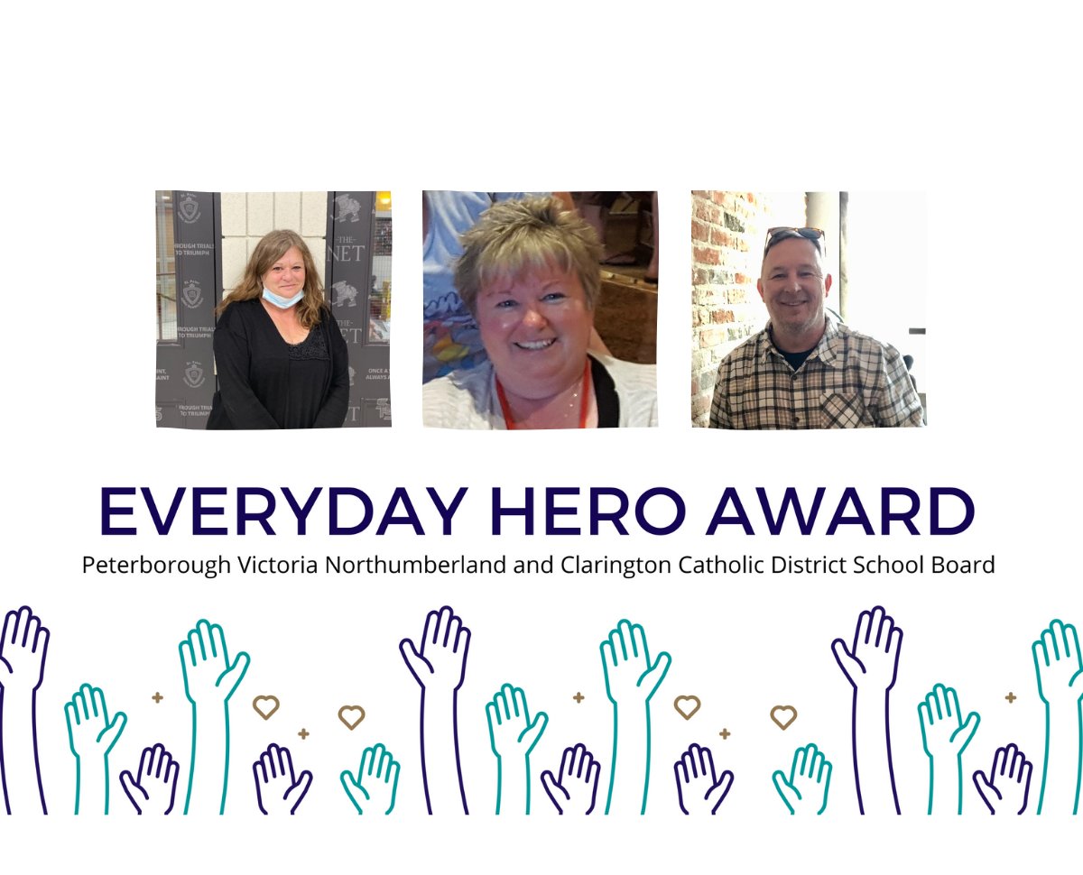 PVNCCDSB's tweet photo. Introducing this week’s Everyday Heroes! 🌟

An #EverydayHero is a caring adult, an empathetic colleague, somebody who makes going to work each day worthwhile.

This week we celebrate Karen, Carolyn, and Glenn.

https://t.co/HY1dTw6LQH

@StPeterCSS @MsgrLeoCleary @PVNCLearnTech https://t.co/i7zfoYdCaf