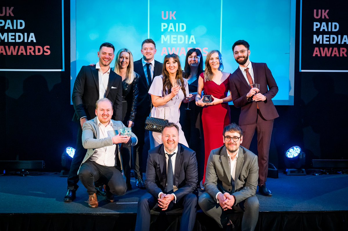 PoppyKLC's tweet image. Over the moon that @StrategiQ picked up 2 awards at #UKPaidMediaAwards winning:

🏆Local Campaign Of The Year for @jurassicfibre 
🏆Best Use Of Attribution for @JacadaTravel 

 #success #awards #paidmedia #ppc