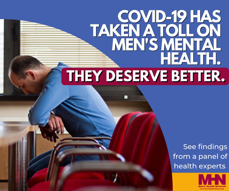 TAMHBlog's tweet image. What considerations need to be made for men's mental health during the pandemic? Read here:
ow.ly/MXgH50HVYGQ