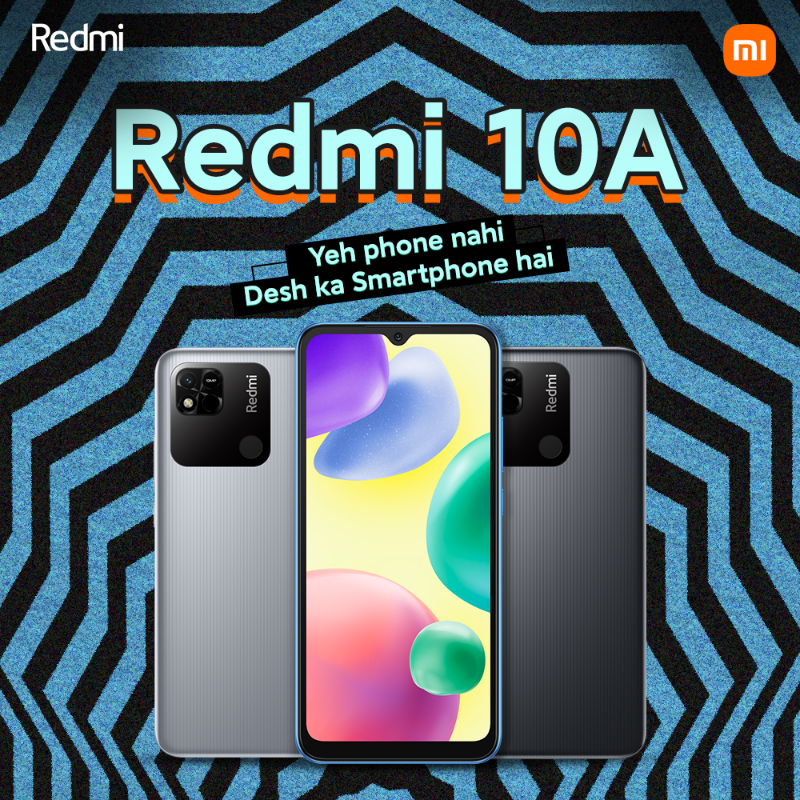 RedmiIndia's tweet photo. Jaise hai Bhopal the city of lakes, 🌊

waise hi #DeshKaSmartphone hai #Redmi10A. 😎