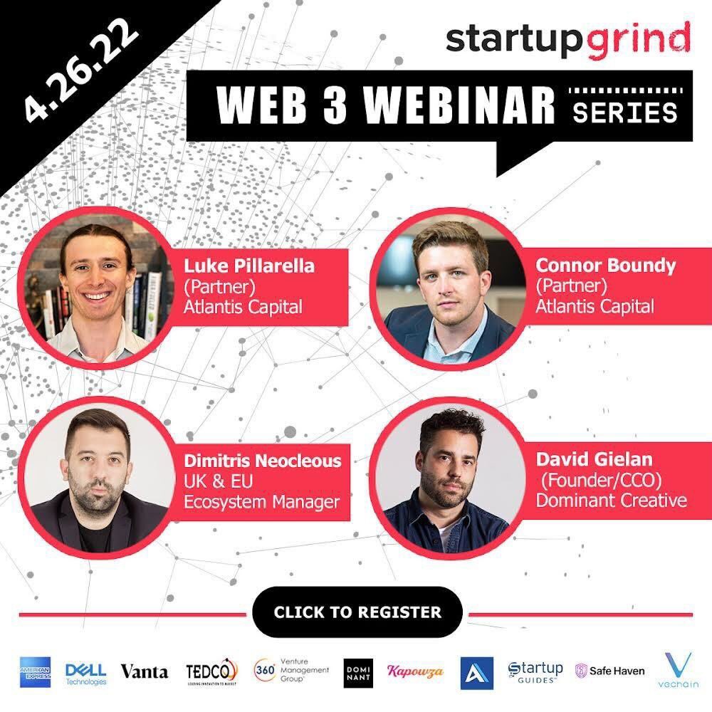 vechainofficial's tweet photo. Come hear Dimitris Neocleous, #VeChain's UK/EU Ecosystem Manager, discuss '#Web3, beyond the hype' on Apr 26!
To #Developers from all #Layer1 chains, join us and let's collaborate & build innovative solutions for the digital economy!
#Crosschain #Blockchain #Cryptocurrency $VET https://t.co/klpPxkG3qX