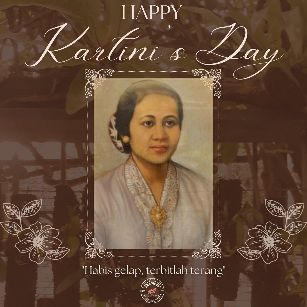 nbasteaksolo's tweet photo. Selamat Memperingati Hari Kartini 21 April 2022 untuk Para Wanita Indonesia🌹🙏 https://t.co/kyKXamwBNo
