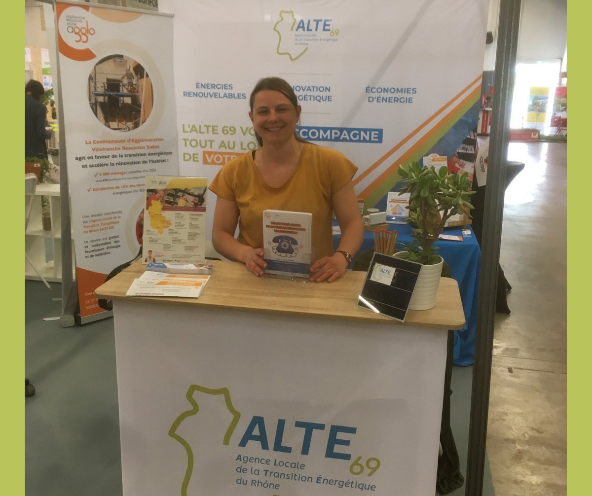 👋Nous sommes prêt à vous accueillir au salon Maison Passion de Villefranche-sur-Saône. Des questions liées à la #rénovationénergétique ? Nos conseillers sont présents pour vous éclairer ! <a href="/AggloBeaujolais/">Agglo Villefranche Beaujolais Saône</a>