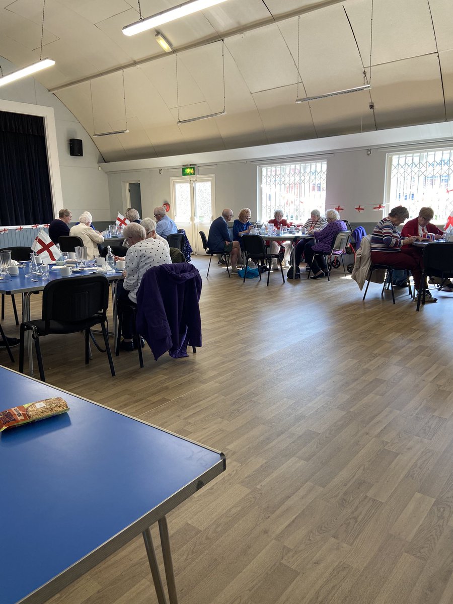 Who doesn’t like a bit of Bingo? #StGeorgesDay #Burnage #manchester