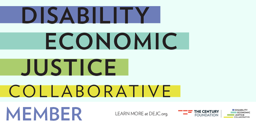 equitablegrowth's tweet photo. We’re proud to announce that @equitablegrowth has joined the Disability Economic Justice Collaborative, an effort of 20+ orgs to finally achieve economic justice for all disabled Americans. Follow @DEJCollab on Twitter, and learn more at https://t.co/SHgrE3z5gl! https://t.co/TCuPdAF1iq