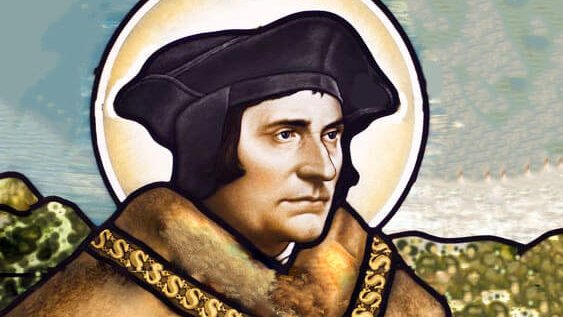 "You wouldn't abandon ship in a storm just because you couldn't control the winds."

St. Thomas More (1478-1535)