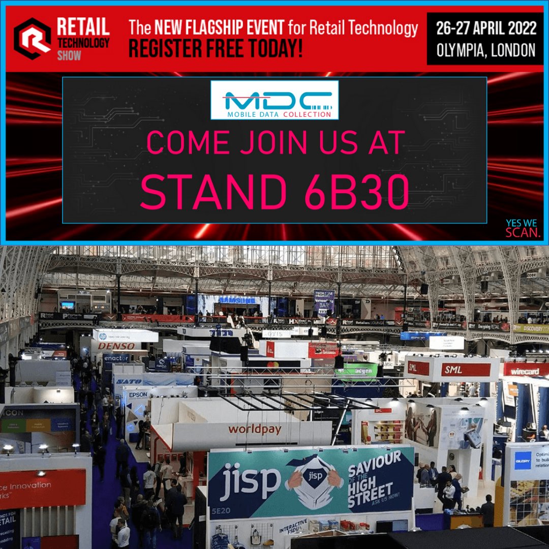 WeAreMDCLtd's tweet image. The #RetailTechnologyShow is just a week ago and we&apos;re excited to see you!

Let us know if you&apos;ll be there and we can connect!

🌐mdc-ltd.com 
☎️+44 (0)118 944 8811

#autoidsolutions #mobiledata #ukbusiness #retailtech