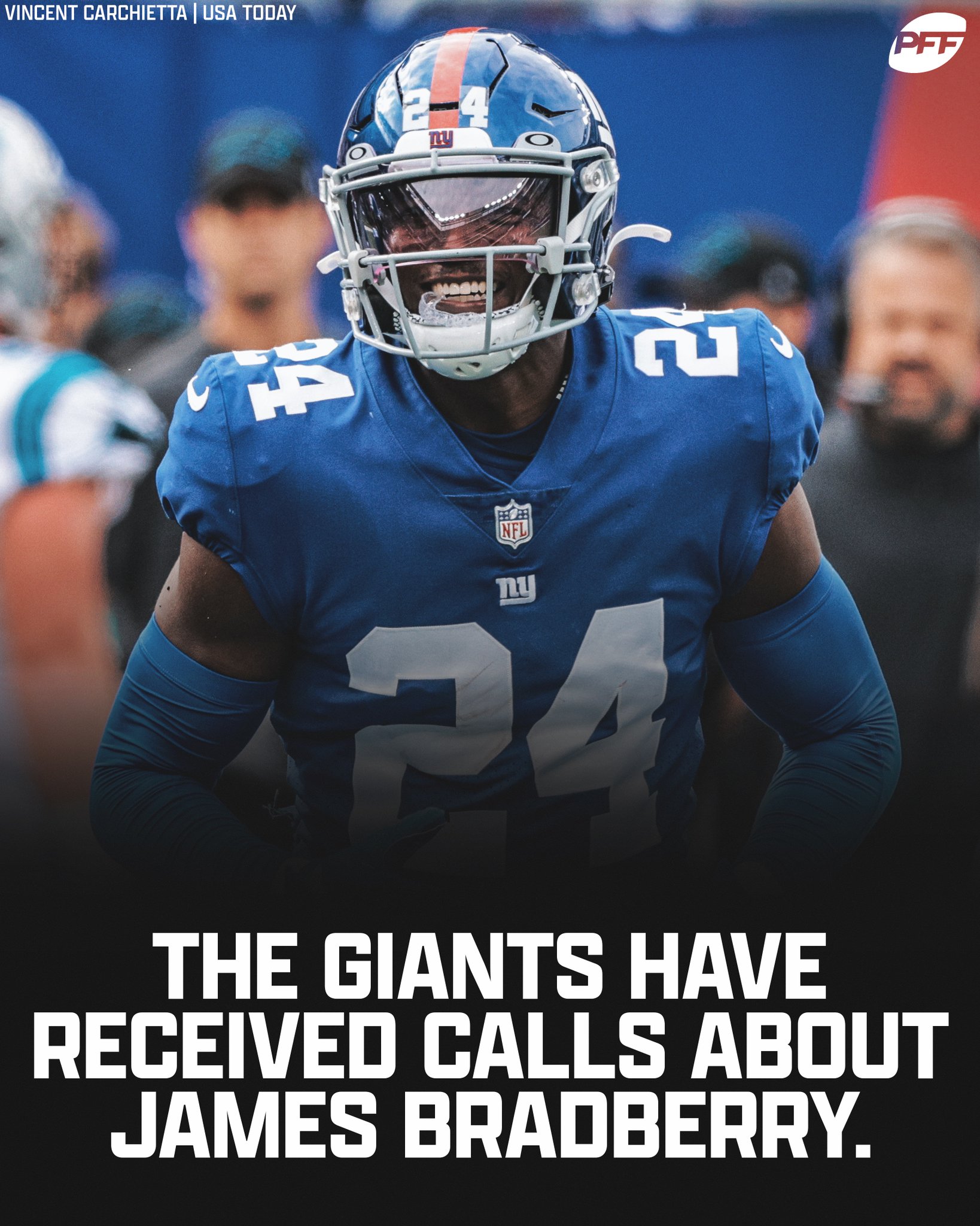 PFF on Twitter "Which team should trade for James Bradberry? https//t