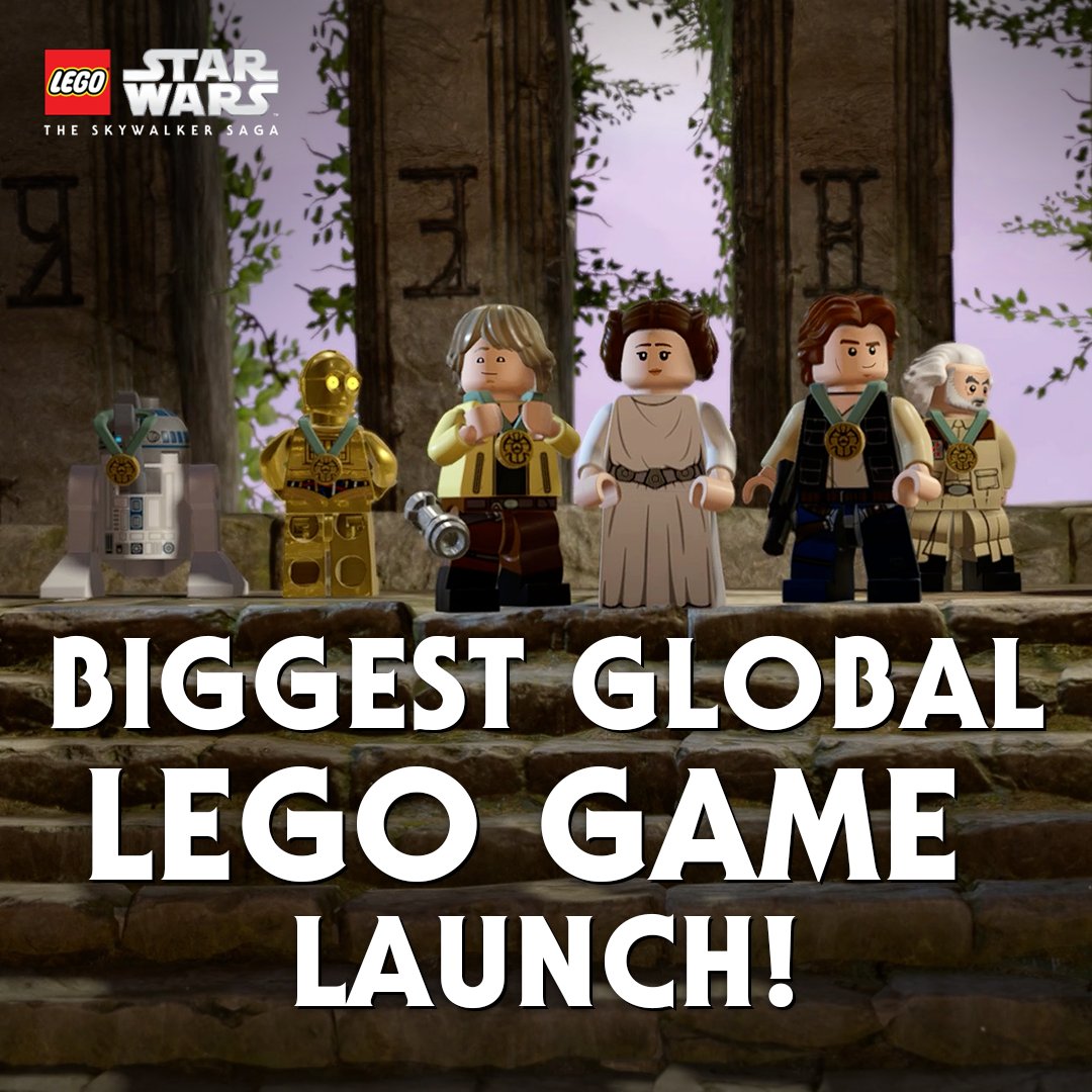 TT Games on Twitter: "We've set a record!!! Thanks to all the players helping make LEGO Star Wars: Skywalker Saga the biggest in LEGO Game history! #LEGOStarWarsGame https://t.co/GQ4NifMfI1" /