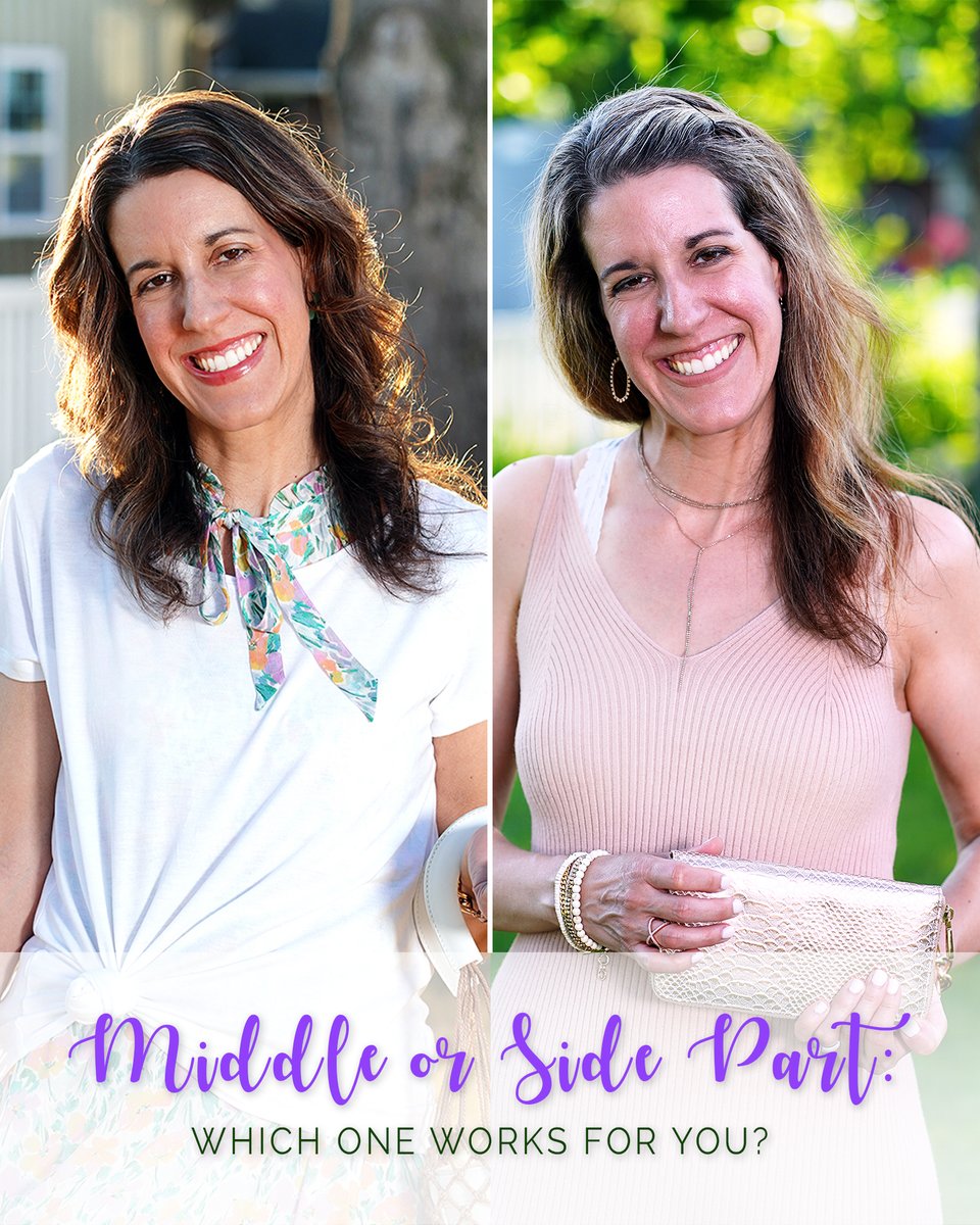 CurlyCraftyMom's tweet image. Middle or Side Part: Which One Works for You? bit.ly/3rmpMSu #curlycraftymomfashion #sidepart #middlepart