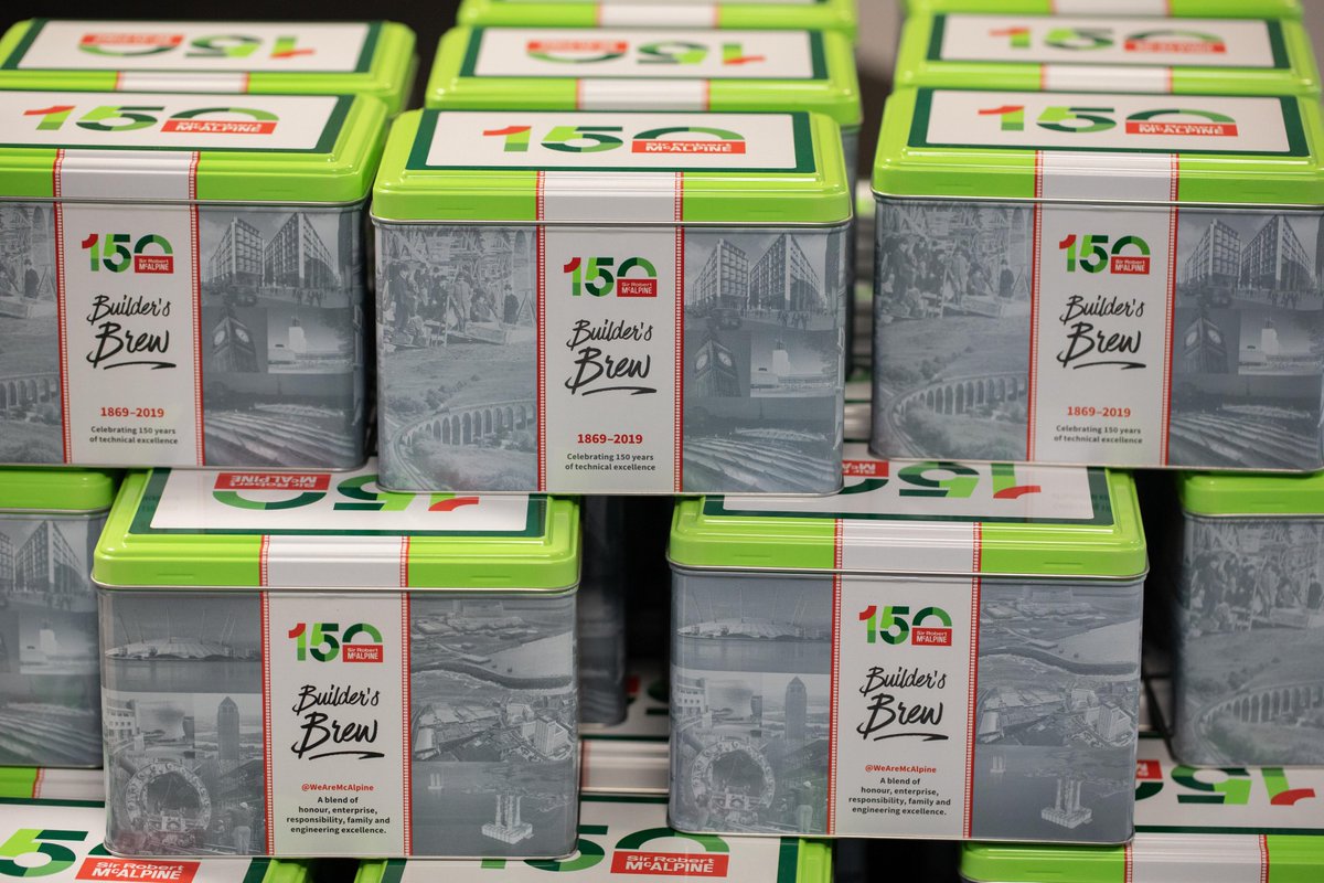 #TBT to these commemorative #SRM150 tea caddies we had specially made for our 150th anniversary celebrations in 2019 from our friends at <a href="/YorkshireTea/">Yorkshire Tea</a>! 🎉

How do you like yours? 🫖

#NationalTeaDay #BuildersBrew #ThrowbackThursday