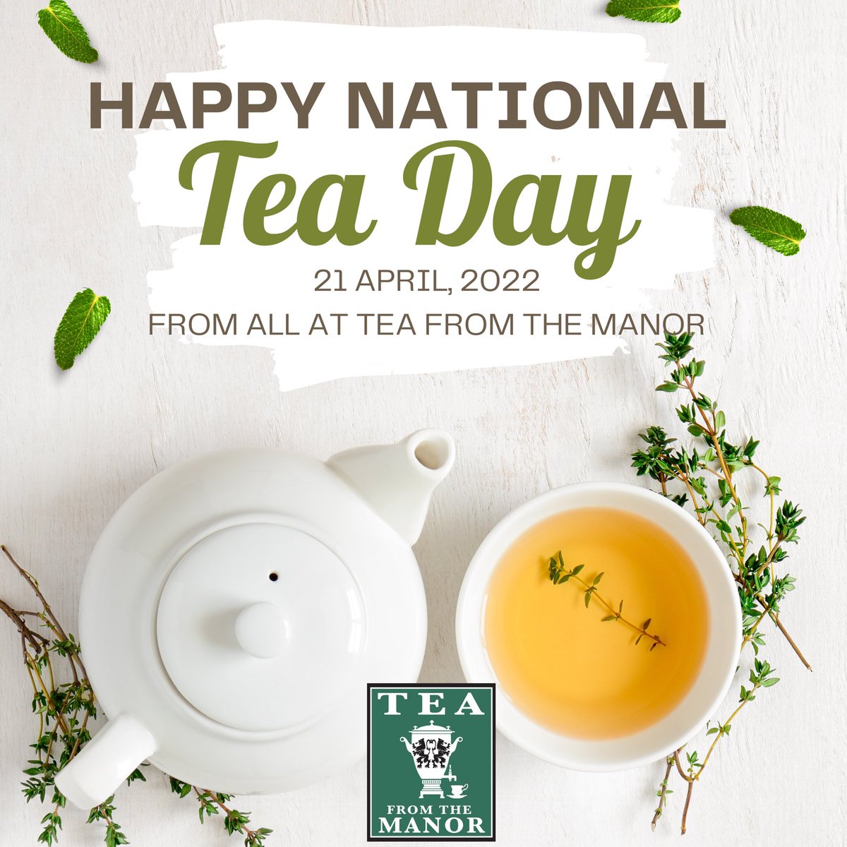 Happy #NationalTeaDay to all our customers! 🫖

What kind of tea are you having today?