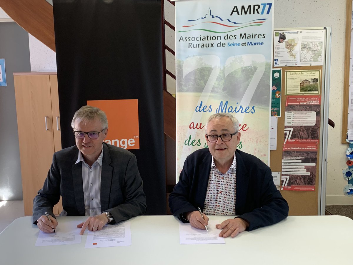 .@MairesRuraux77 <a href="/FDeysson/">François Deysson</a> et <a href="/OrangeIDF/">Orange Île-de-France</a> @marcribes_fr s’engagent pour renforcer l’élagage à proximité des réseaux aériens. Une démarche collective et concertée  <a href="/Maires_Ruraux/">AMRF</a> <a href="/parolesdelus/">Paroles d'élus</a> <a href="/laurence_jdn/">Laurence Thouveny</a> <a href="/SylvieBeee/">Sylvie Bertrand</a> <a href="/pepe0208/">pagniez philippe</a> <a href="/B_Bascoul/">Benoît Bascoul</a> <a href="/fraudoin/">Franck Audoin</a> <a href="/SSourdot/">Sylvia Sourdot</a> <a href="/Aurelie_Hurtado/">Aurélie Hurtado 💐</a>