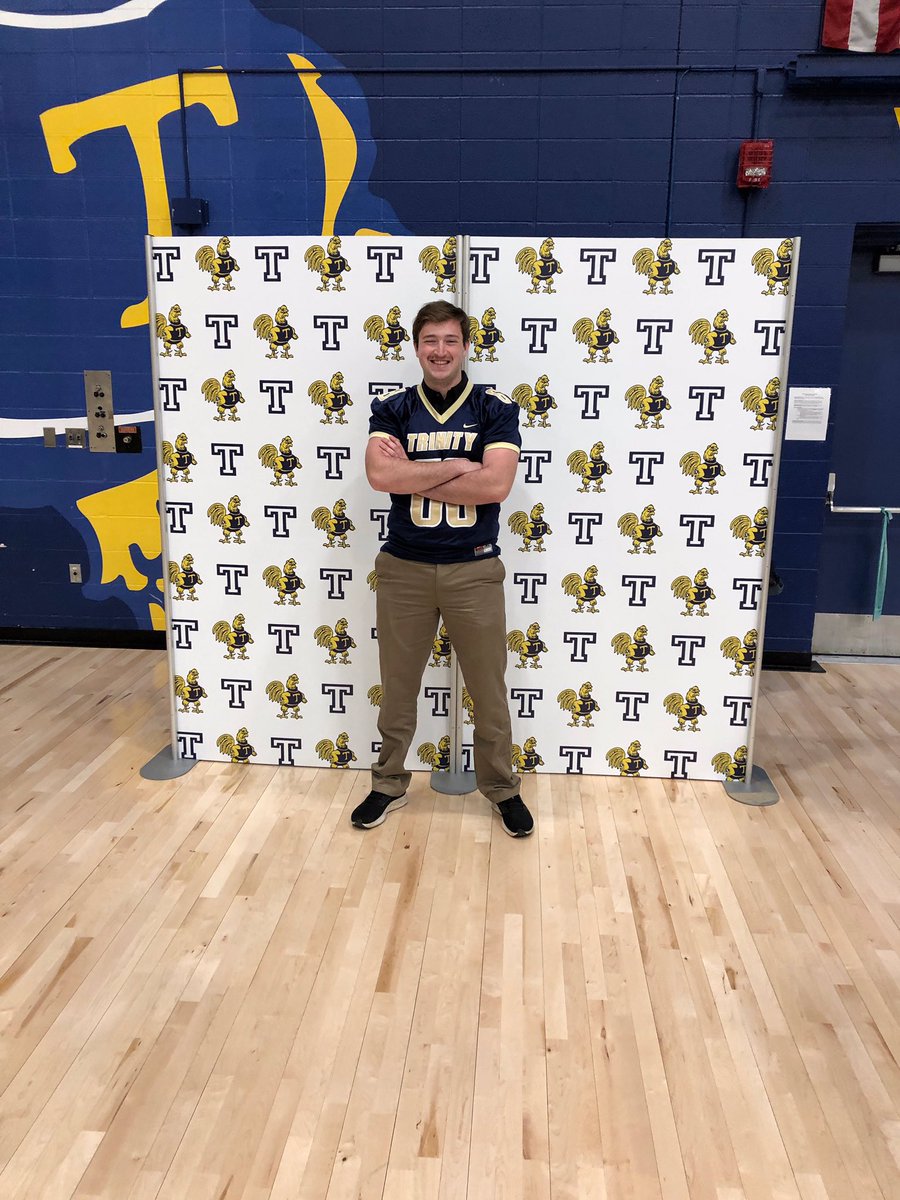 Had a great time at <a href="/TrinCollFB/">Trinity College Football</a> junior day yesterday! Thank you to <a href="/coachmelnitsky/">Mark Melnitsky</a> and <a href="/_coachdwilliams/">Denver Williams</a> for the invite.