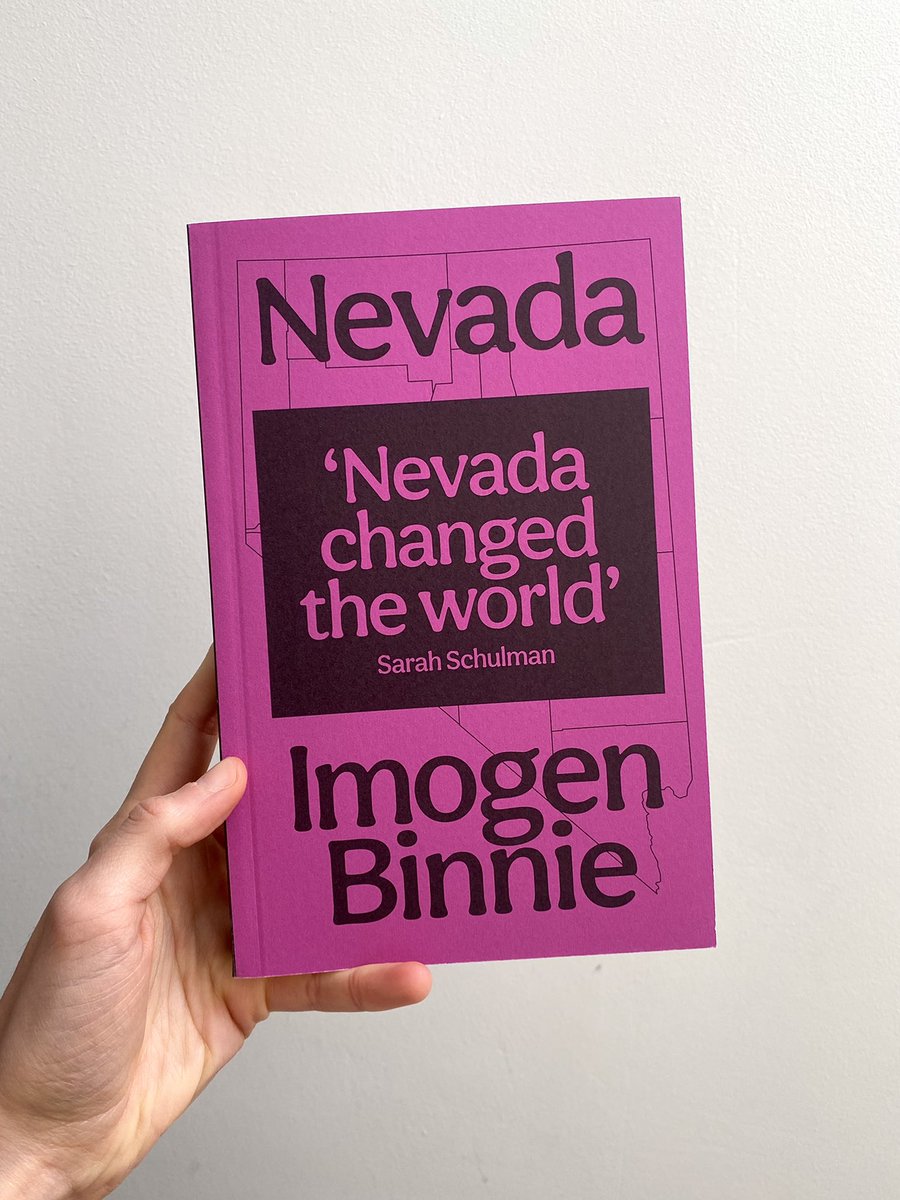 hyped to read this hot queer proof of <a href="/imogenbinnie/">imogen binnie</a>’s iconic nevada, publishing 09/06 for the first time in the uk via <a href="/picadorbooks/">Picador Books</a>. thanks <a href="/graceharrison55/">Grace Harrison</a>!