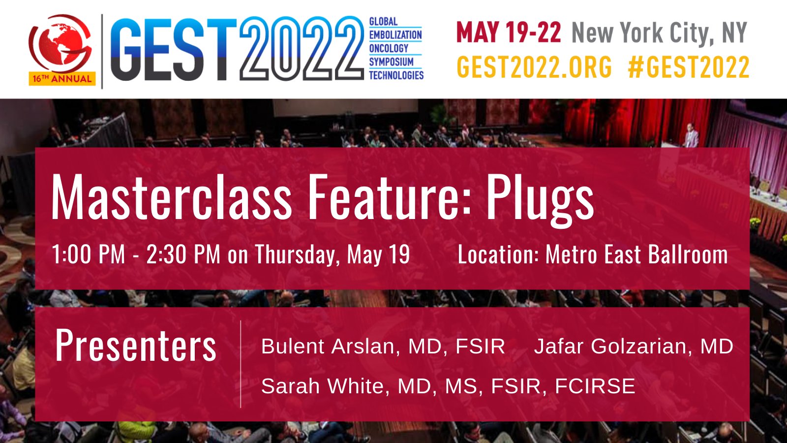 GEST Global Embolization Symposium & Technologies on Twitter "Join us
