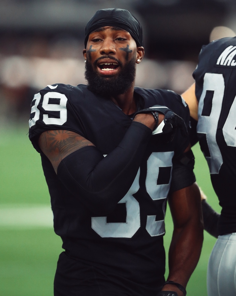 Highest graded Cornerbacks when lined up in the slot last season

🥇 Nate Hobbs: 81.5
🥈 Jalen Ramsey: 79.9
🥉 Tavierre Thomas: 79.1
