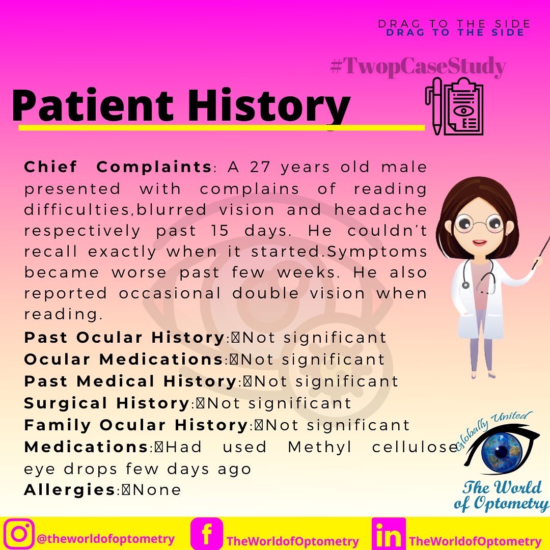 TWOPOFFICIAL's tweet image. TWOP Case Study: A CASE OF HYPERMETROPIA COMBINED WITH ACCOMMODATIVE INSUFFICIENCY

#TWOP #TheWorldofOptometry #Optometry #Optometrists #EyeCarePractitioners #OptometryStudents #EyeDoctors #EyeCare #VisualHealth #HealthyLife #Protectyoureyes #TwopMemes #EyeAwareness