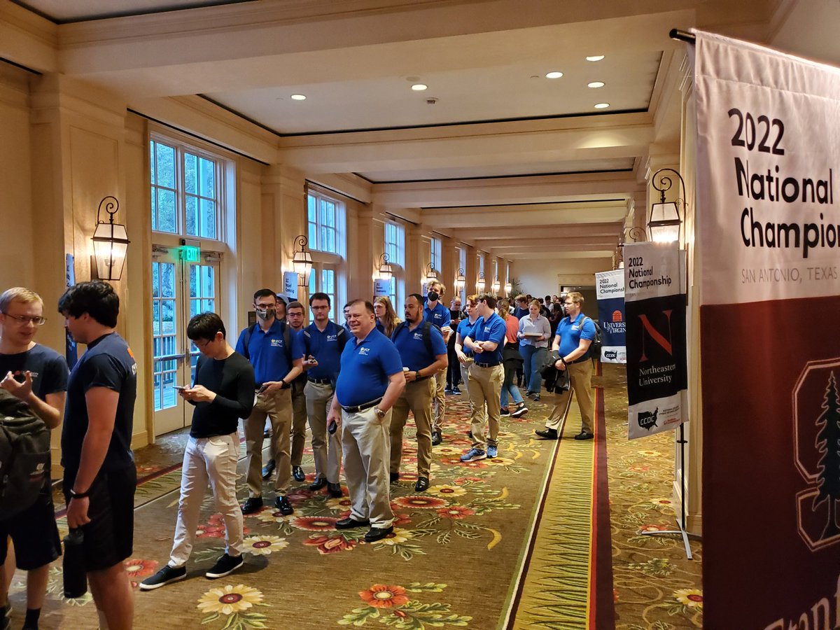 NationalCCDC's tweet photo. The #NCCDC teams are checked in and ready for Day 1! https://t.co/xk9O3XIXN7