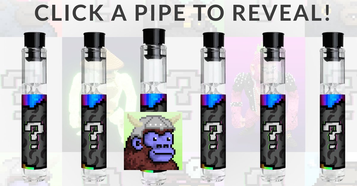 I spy <a href="/eddyiskongz/">EddyisKongz</a> 👀 This is just one of 5 packs that I've revealed and I alrdy love them. Check out <a href="/CyberChillumz/">CyberChillumz by capi</a> to smoke with your favorite kongz and for a chance at winning the Golden Banana Ticket! Don't forget all profits to <a href="/gorillacd/">Virunga National Park</a> !

#cyberchillumz #cyberkongz #420