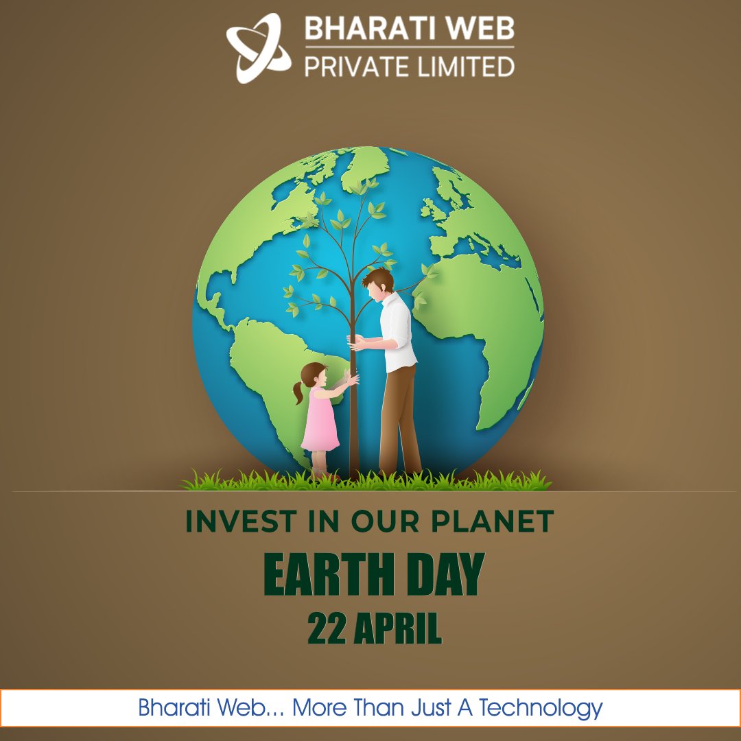 BharatiWeb's tweet photo. This Earth Day, let us Invest In Our Planet! 🌏
#EarthDay2022 @EarthDay https://t.co/DTgZvgzWbF