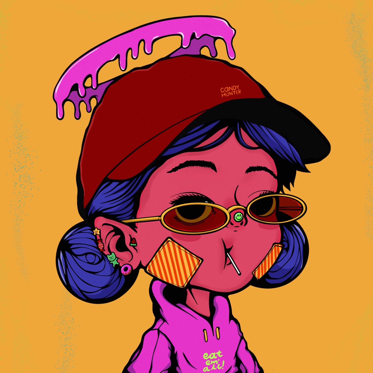CandyHuntersNFT's tweet photo. Our gallery grows!

@tseiyaa the artist behind @OrdinarygangNFT created the next piece for the Curated Candy collection.

Learn more about Tseiyaa's art and get a better look at his epic piece, click below!

https://t.co/LkkQ6WuPgQ https://t.co/sztFgvCm9A