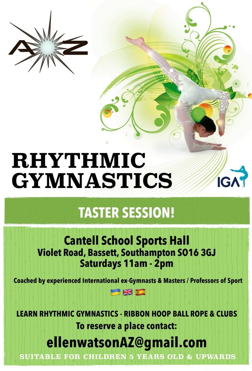 alienZu's tweet photo. Open Session in Southampton in Rhythmic Gymnastics
Friendly, multi cultural &amp; laid back classes! @LearningInSoton @iSouthampton @SouthamptonCit2 @SotonSportAsos @HAFSouthampton #southamptonsports #gymnasticssouthampton #rhythmicgymnastics https://t.co/y3FCy6ZoqS