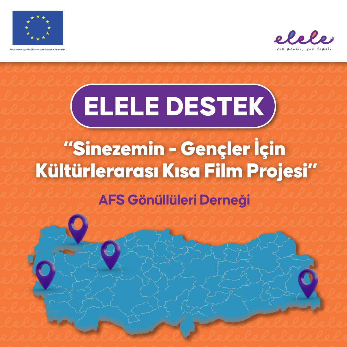 eleleabprojesi's tweet photo. 💬 ELELE DESTEK Diyalog için Kültür ve Sanat: Sivil Toplum Örgütleri Kapasite Geliştirme Hibe Programı alt-hibe almaya hak kazanan projelerimizi tanıyalım!
#çokrenkliçokfarklı #eleleprojesi #elele #elelediyalog #kültür #sanat #hibe #ELELEDESTEK #hibeprogrami https://t.co/ZEW5UJARCc