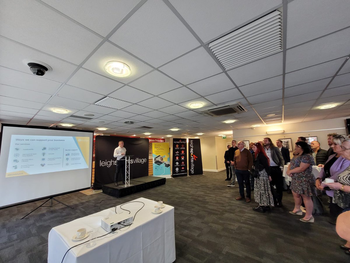 Delighted to have brought #BGHMatch to Wigan this morning with @BizGrowthHub, facilitating new business connections and introductions to the businesses of Greater Manchester 🤝

You can check out all our free events at businessgrowthhub.com/match 🖥