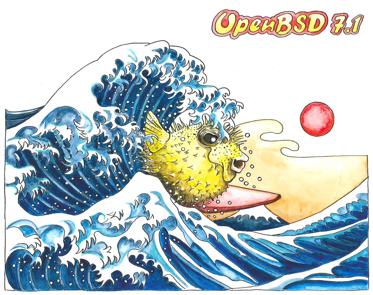 The OpenBSD project celebrates its 7.1 release! See what's new here: openbsd.org/71.html Read the announcement here: marc.info/?l=openbsd-ann…