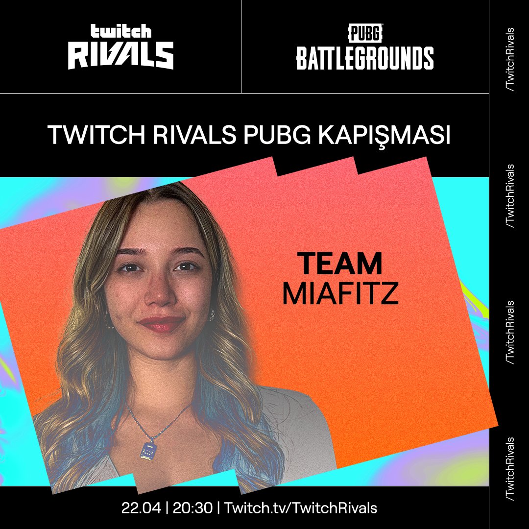 PUBG_TUR's tweet photo. Türkiye'deki ilk @TwitchRivals etkinliği olan, Twitch Rivals PUBG Kapışması takım kaptanları karşınızda! (1/2)
🔥 #TeamElraenn x @elraenn
🔥 #TeamHype x @aynisinemalar
🔥 #TeamMiafitz x @Gdemiral
🔥 #TeamMithrain x @mithrainn
🗓️ 22.04 TSİ 20.30 https://t.co/XrCHQWiLa4