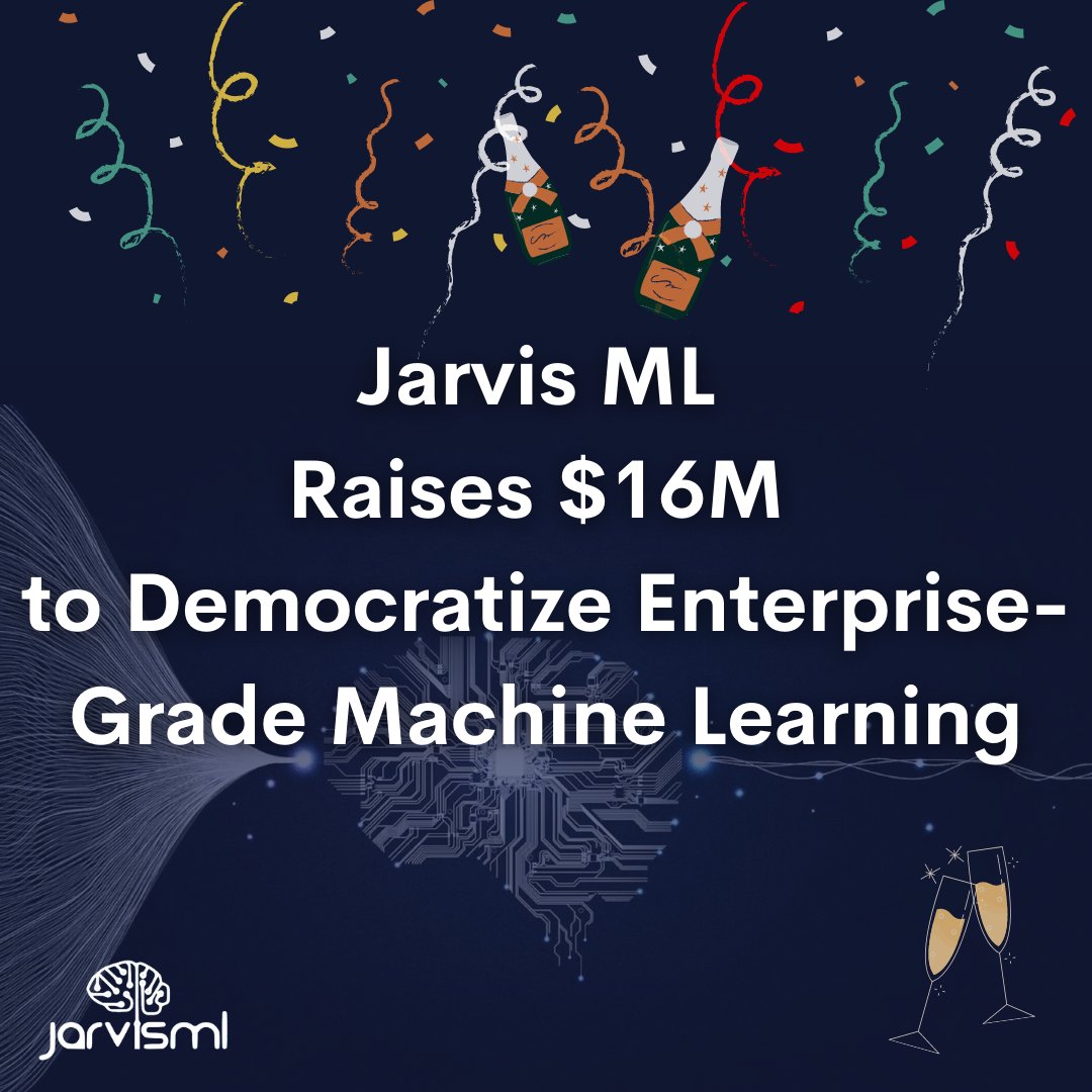 Big news from the Jarvis ML Team! So proud to announce we just raised $16M from Dell Technologies Capital, SHAKTI, and other veteran tech leaders.Check out our announcement and press release here! tinyurl.com/blog-PR16M-220…  #funding #venturecapital #werehiring #hiring #startup #pr