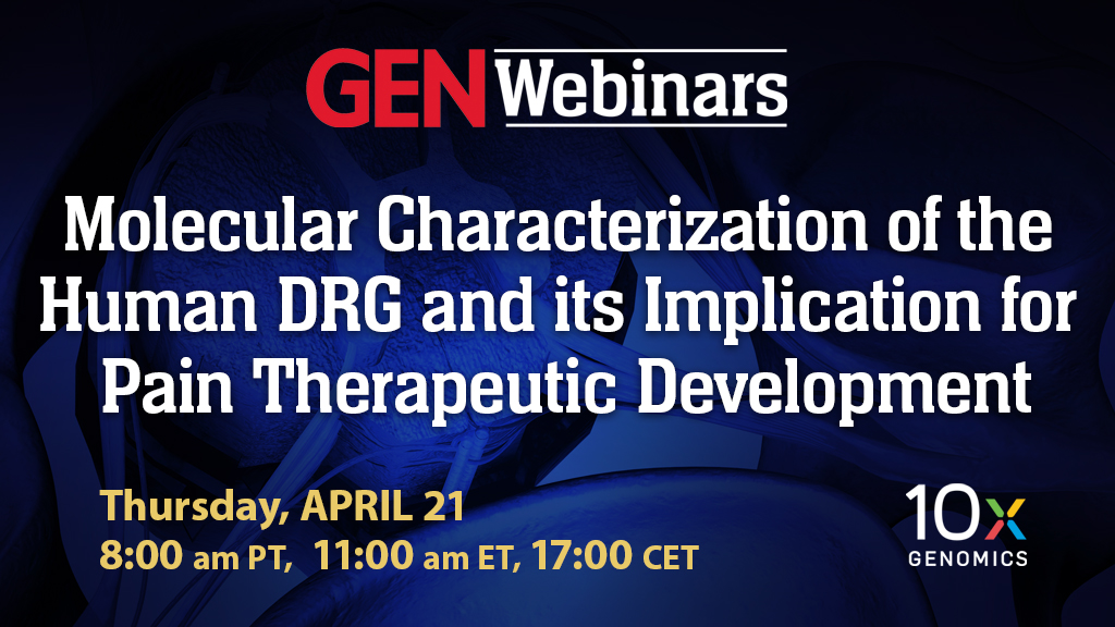 GENbio's tweet photo. JOIN US LATER TODAY! Dr. Tavares-Ferreira will discuss the technical details of #spatialsequencing on human DRG using 10x Genomics’ Visium platform. We will also discuss why spatial sequencing is important for the pain and #neuroscience fields. Register👉: https://t.co/1JFwDv8NXW https://t.co/uNS6gOZcZj