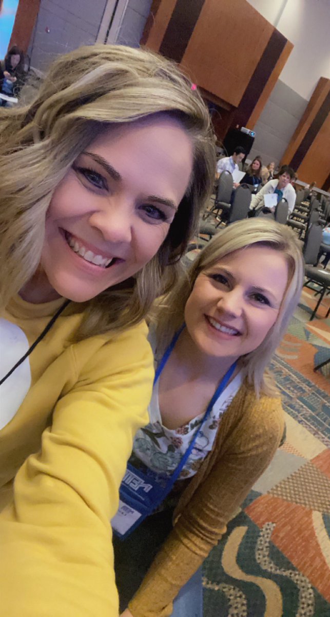 BlankenshipAng's tweet photo. So happy to be back @yourNETA Can’t wait to learn from the best today!! Even brought a NETA first timer!!! #neta22 Let’s go! https://t.co/sT7NrIh84W