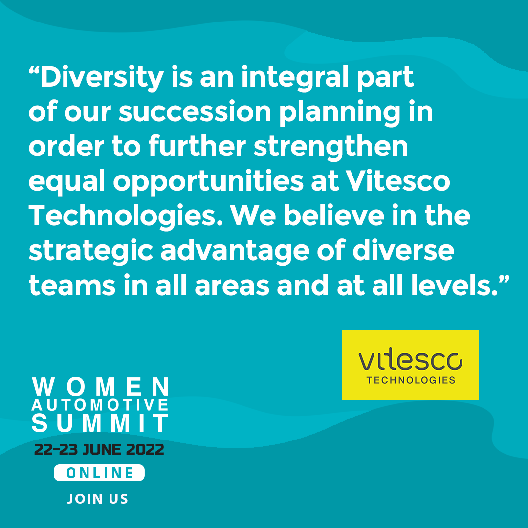 WomenAutoNetwrk's tweet photo. We're delighted to announce that Vitesco Technologies are sponsoring our #WomenAutoSummit on June 22-23. Vitesco Technologies is a leading international developer and #manufacturer of modern power-train technologies for #sustainable #mobility. https://t.co/1OVU8X5AQB